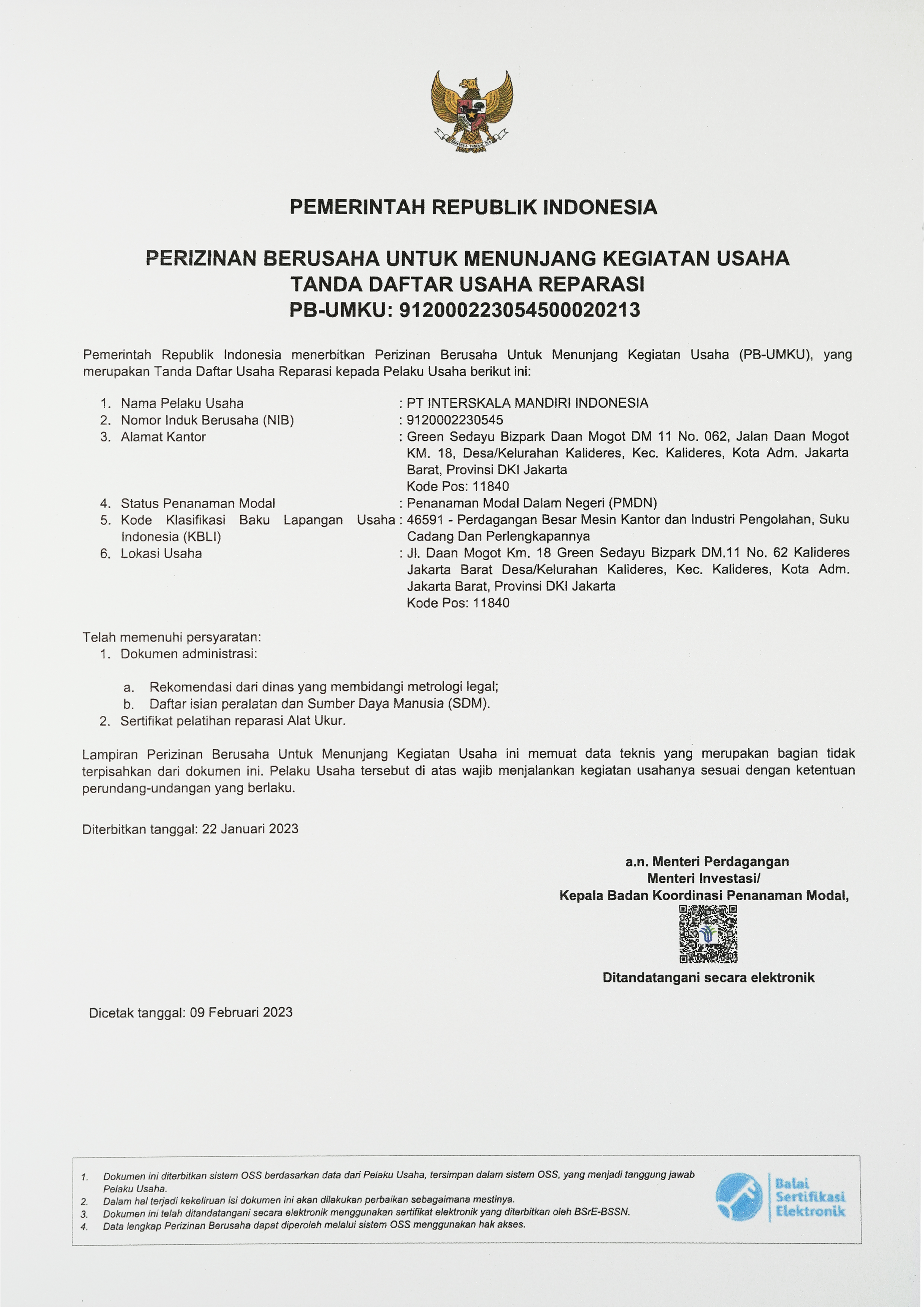 Authorization Letter